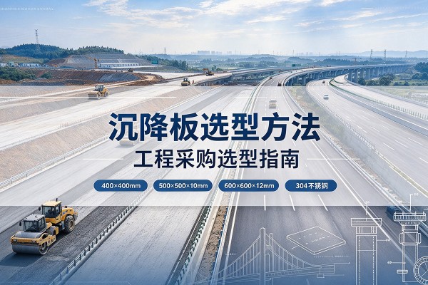 福海沉降板选择方法