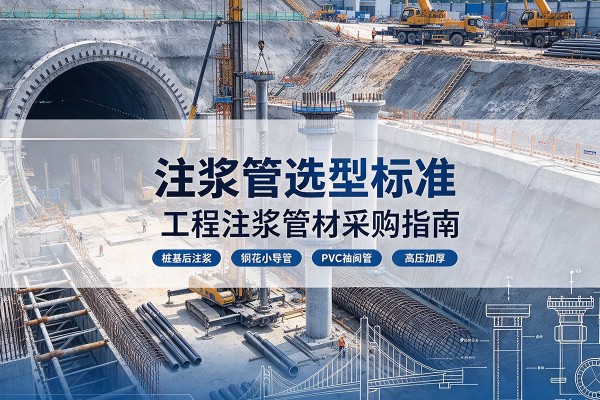 福海注浆管选型标准
