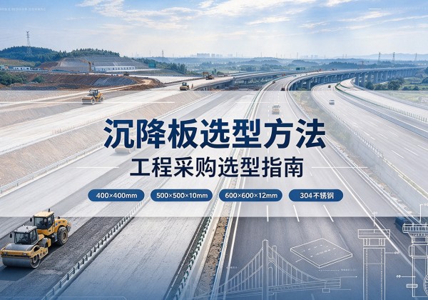 福海沉降板选择方法